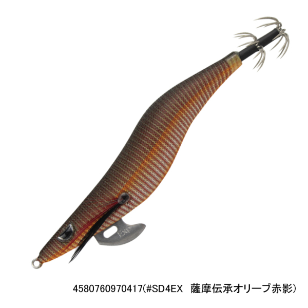 プロスペック エクスペクト 3.5寸(#SD4EX 薩摩伝承オリーブ赤影)
